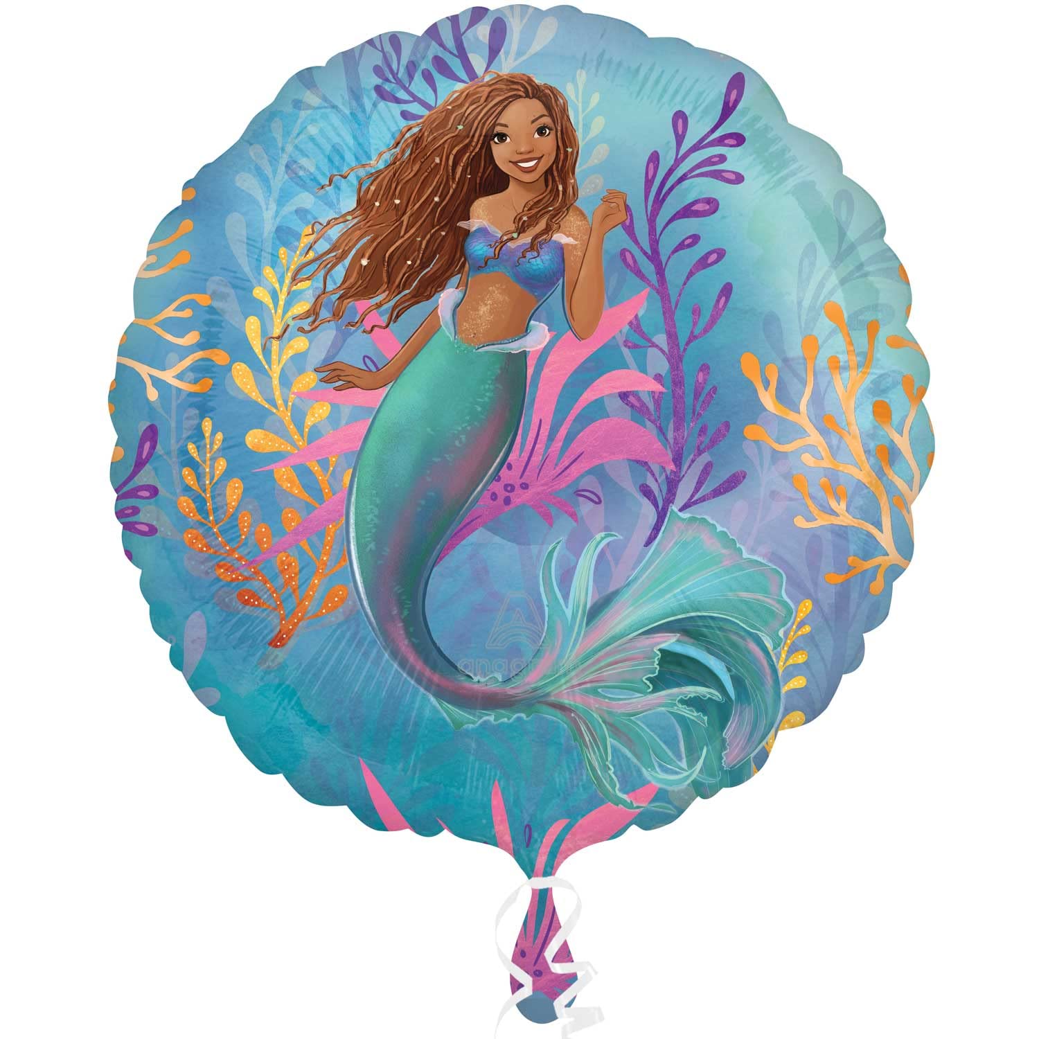 Amscan 4552601 - Little Mermaid Live Action Movie Jumbo Foil Balloon - 28"