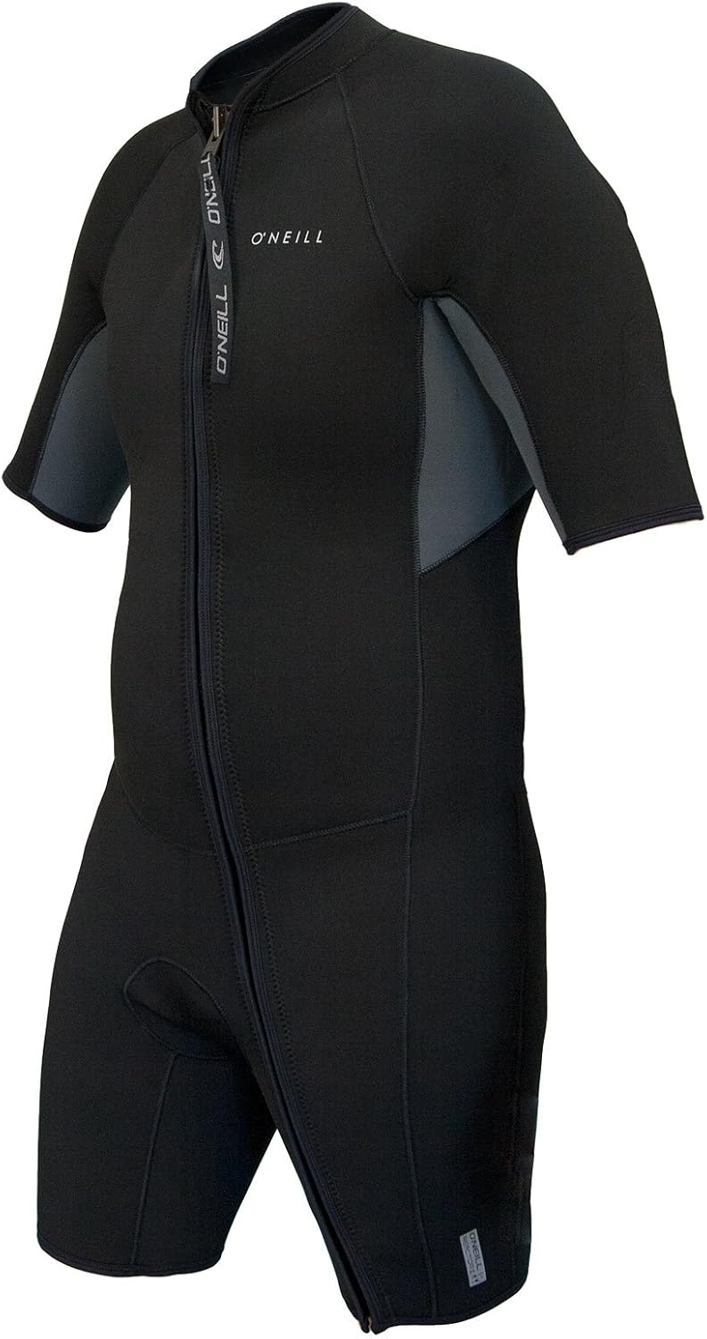 ONEILL Reactor2 Mens Front Zip Shorty 3mm Neoprene Spring Wetsuit