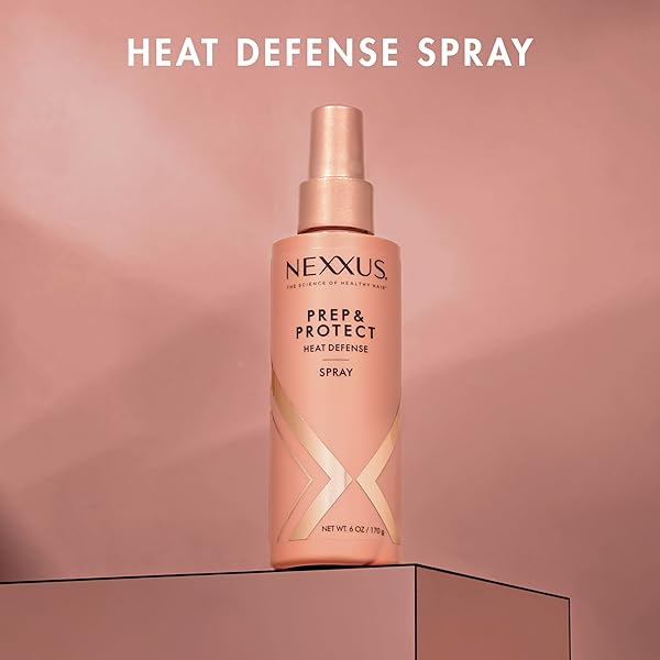 NEXXUS HEAT DEFENSE SPRAY PREP & PROTECT FOR 450 DEGREE HEAT PROTECTION, WITH STYLEPROTECT TECHNOLOGY 6 OZ