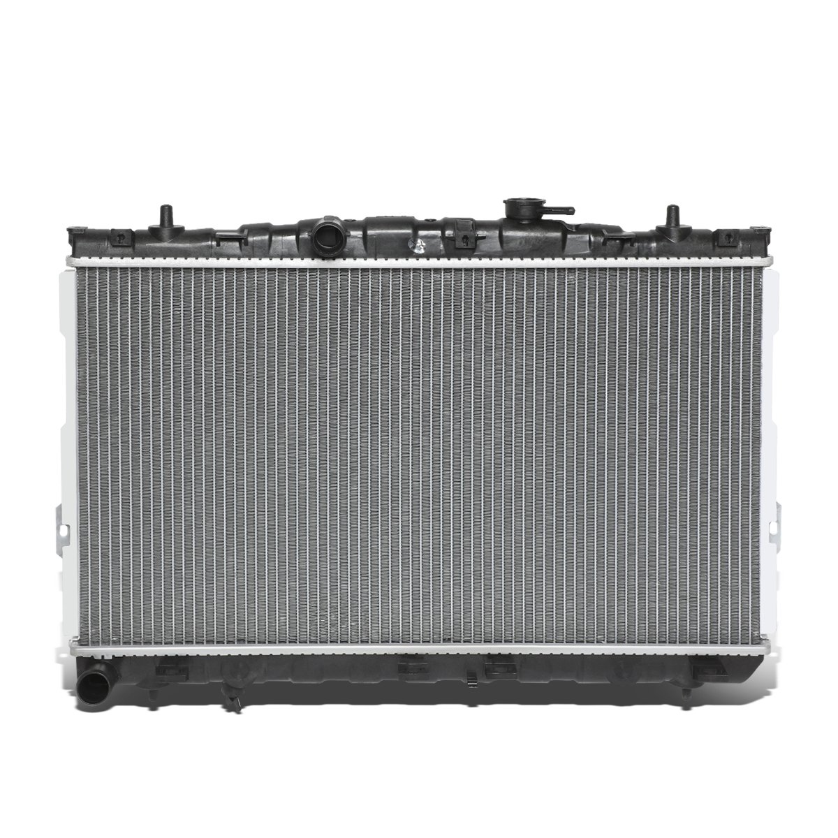 DNA MOTORINGOEM-RA-2388 OE Style Radiator Compatible With 01-06 Elantra 2.0L MT, 25-15/16" W X 14-3/4" H X 5/8" D, 1-5/16" Inlet / 1-5/16" Outlet