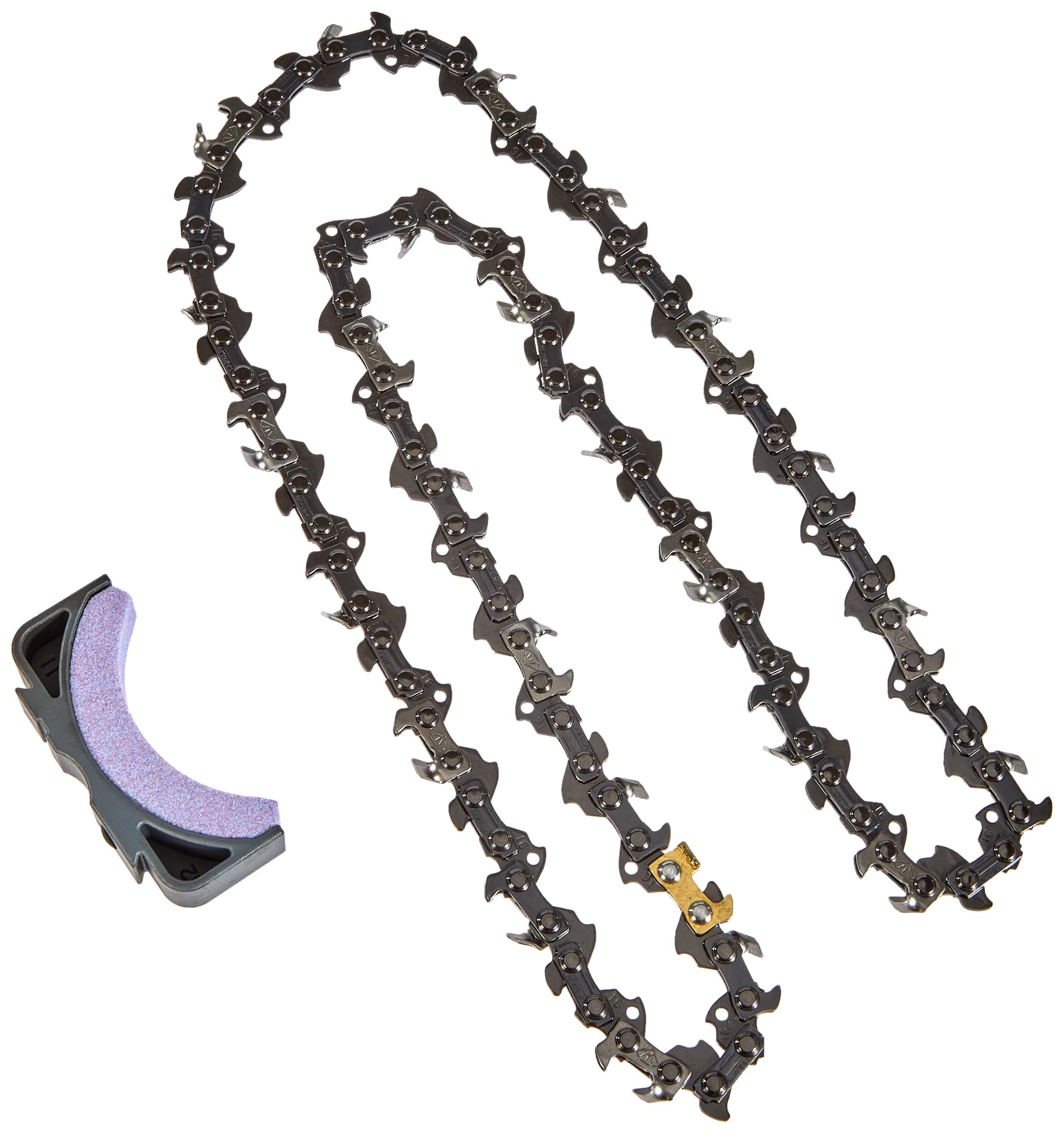 OREGON PS50E 50 Drive Links Powersharp Chainsaw Chain with Sharpening Stone