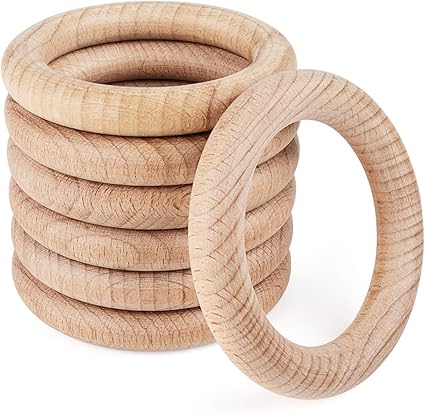 beech wood teething rings