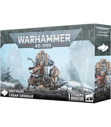 Amazon.com: Games Workshop Warhammer 40K Logan Grimnar on