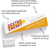 Dextro Energy Orange Tablets 24 Pack 47g Vegan Fast Acting Carbs Vitamin C view 3