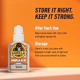 Gorilla Glue Clear 50ml - Crystal Clear, Water Resistant, Non-Expanding view 9