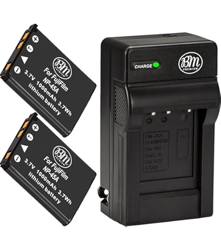 Amazon.com : BM NP-45A Battery and Charger for Fujifilm INSTAX