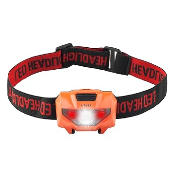 Runing Perfect for Camping J/&D LED Headlamp Flashlgiht with 4 Brightening Modes Reading and etc. Batteries Not Included 3 AAA Batteries Powered Headlight Hiking