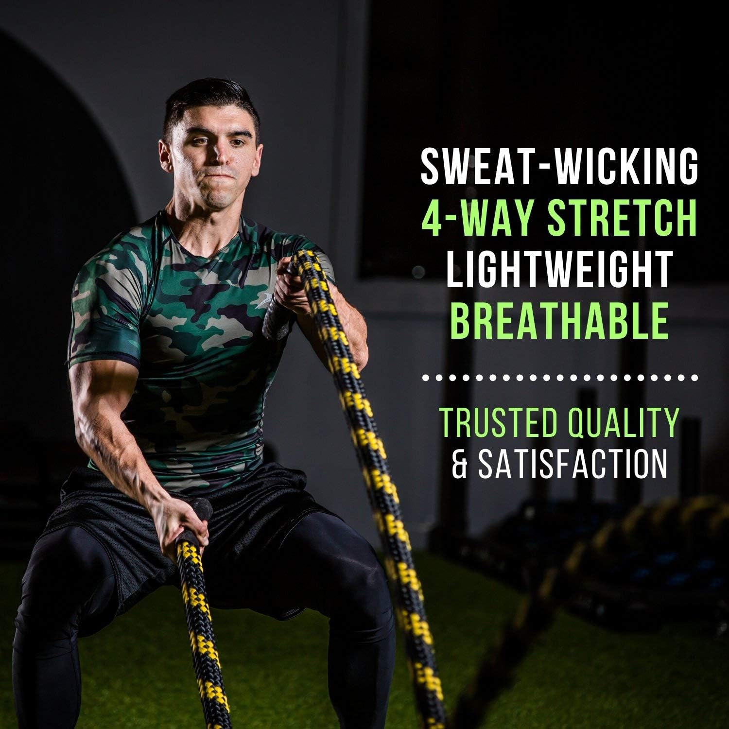 CompressionZ Men's Compression Pants Base Layer Running Tights Gym Leggings : Clothing