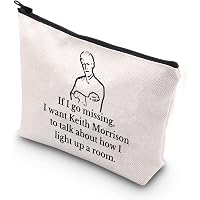 TSOTMO Phoebe Ghost Make-up Tasche – Reißverschluss, Segeltuch, Viel Stauraum