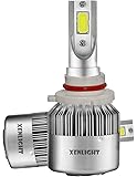 Xenlight 9012 LED Standard Headlight Conversion Kit- Bulb White 6000K Pack of 2