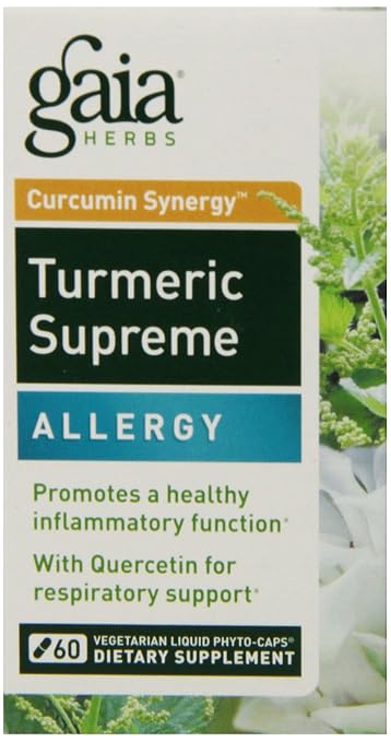 Turmeric Supreme Allergy Gaia Herbs