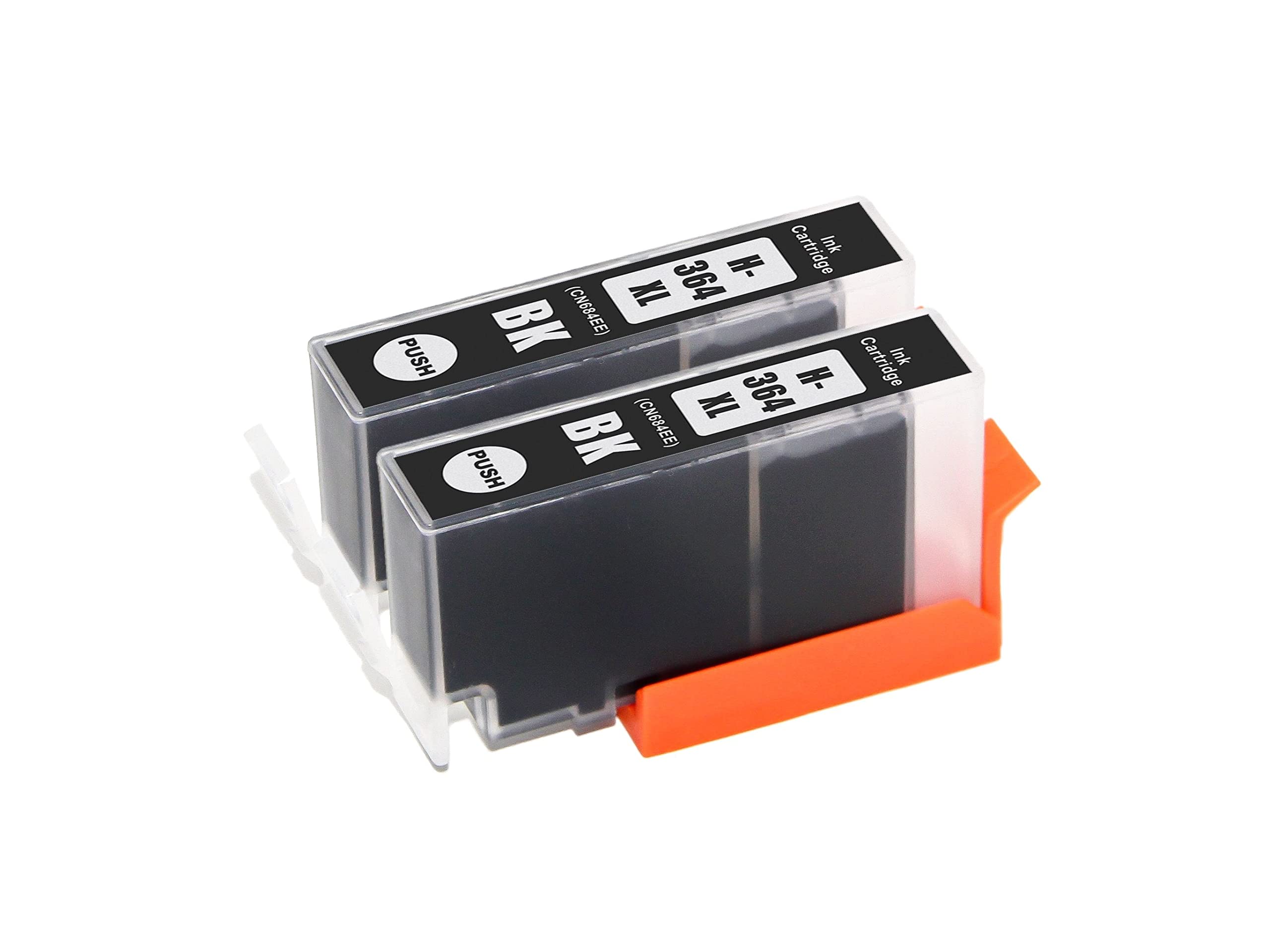 2x non oem replacement cartridges 364xl high capacity black compatible printer Ink cartridges for use with in hp deskjet 3070a 3520 officejet e-aio 4620 4622 photosmart b8550 c5324 c5380 c6324 c6380 d5460 photosmart e-station c510a photosmart b010a b109a b109d b109f photosmart plus b209a b209c b210a 210c photosmart premium c309n c309g c310a photosmart premium fax c309a c410b photosmart wireless b109n b110a b110c b110e photosmart e-all-in-one 5510 5515 6510 5520 6520 7510 7520 printers