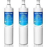 Waterdrop 4396508 Refrigerator Water Filter, Replacement for Whirlpool® 4396510, 4392857, Kenmore® 46-9010, NLC240V, EveryDrop® Filter 5, EDR5RXD1, 3 Filters (Package may vary)