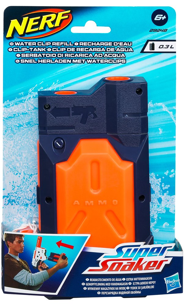 Hasbro 29248983 Nerf Super Soaker clip tank.