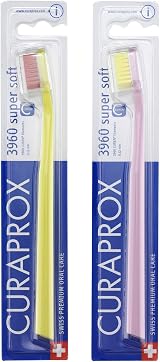 Curaprox CS 3960 Toothbrush Super Soft Pack of 2 Assorted Colors