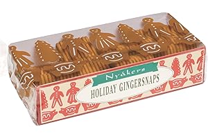 Nyakers Original Ginger Snaps Cookies Delicious Spiced Dairy, Free Crackers, 300 g
