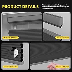 UNISHADES Top Down Bottom Up Cellular Shades