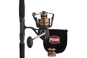 PENN Battle Spinning Reel and Fishing Rod Combo