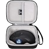 Tourmate Hard Travel Case for Logitech Ergo M570/M575/M575S/ Logitech MX Ergo S/MX Ergo/Nulea M501/M509 Wireless Trackball Mouse (Case Only)