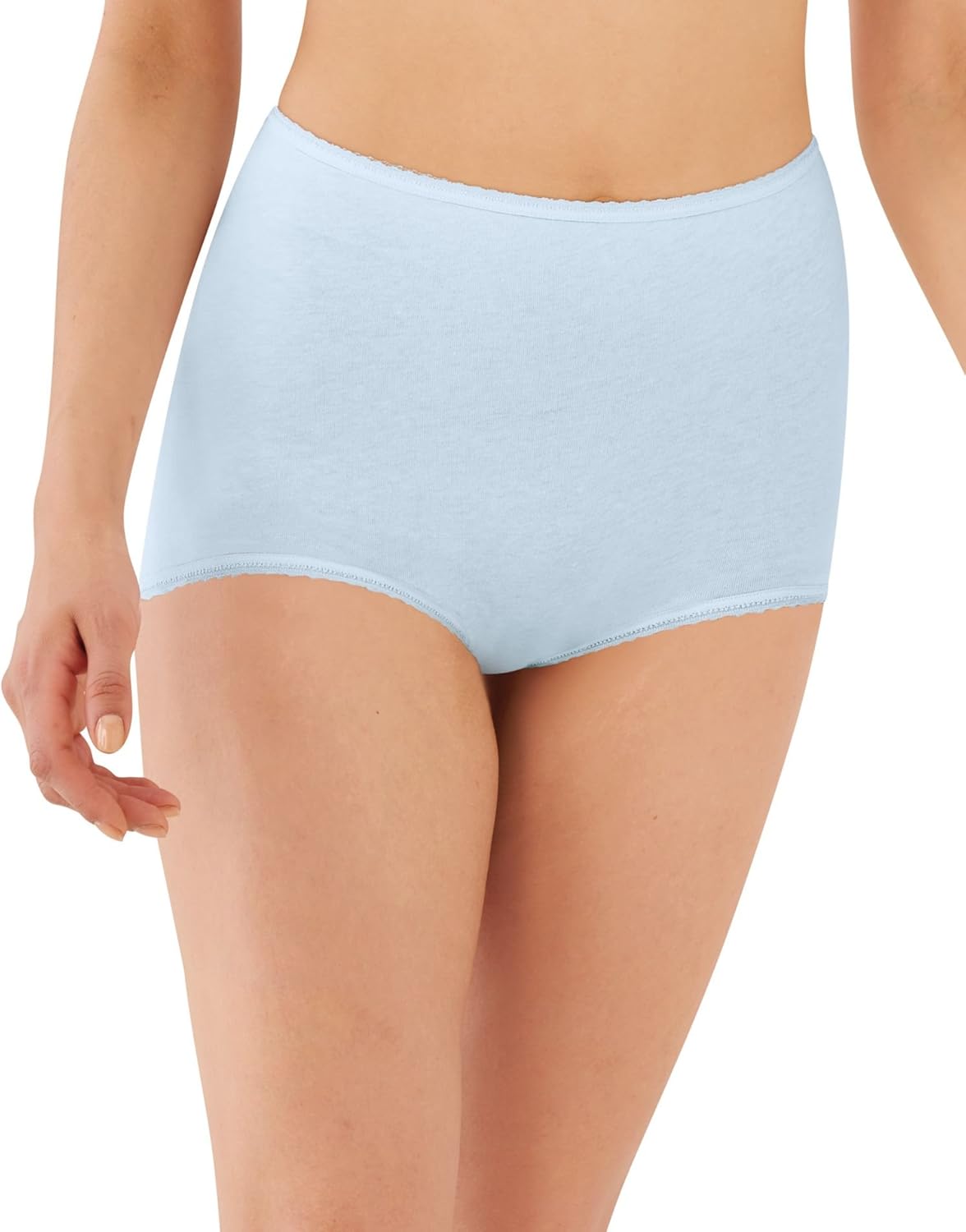 Bali Women's Cool Cotton Skamp Brief 3-Pack at  Women’s Clothing store