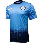 Icon Sports Officially Licensed Manchester City FC Game Day Shirt - Unisex Adult