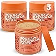 Lebanta Raw Batana Oil for Hair Growth - 100% Pure, Organic 4oz Batana from Honduras for Thick and Strong Natural Hair - Dr. Sebi Unrefined Cold Pressed Cosmetic Scalp Mask for Men & Women (3 Pack)