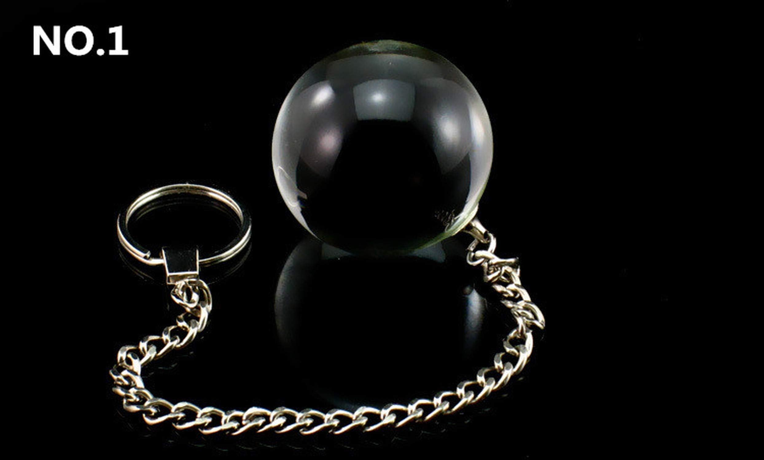 Clearance Super Big Crystal Glass Ball Beads Couples Flirting SM Games Funny Toy Smart Ball,NO.1