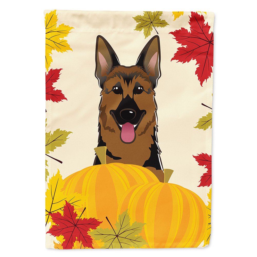 Caroline's Treasures BB2017GF German Shepherd Thanksgiving Garden Flag, Small, Multicolor