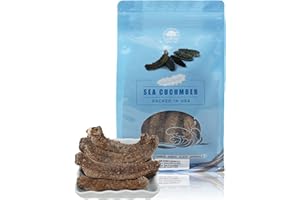 DABC OAK LAND DOL Wild Alaska Red Sea Cucumber 野生阿拉斯加紅海參 （Dried Sea Cucumber）- in Bag (Large 8oz/bag)