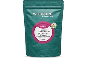 Westpoint Naturals, Organic Hulled Sesame Seeds, 300g