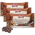Lieber's Chocolate Flavored Chips - 9 oz Bag - Gluten-Free, Vegan, Dairy-Free Chocolate Chips - Perfect for Baking, Snacking, and Desserts – 3 Pack
