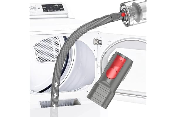 Sealegend Dryer Vent Cleaning Kit Compatible with Dyson Dryer Lint Vacuum Hose Attachment Removes Deep Lint Adapter Compatibl