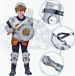 Medieval Knight in Shining Armor, Kids Crusader