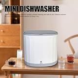 Denash Mini Dishwasher Countertop USB Rechargeable 360° Full Rinse Tea Cup view 2