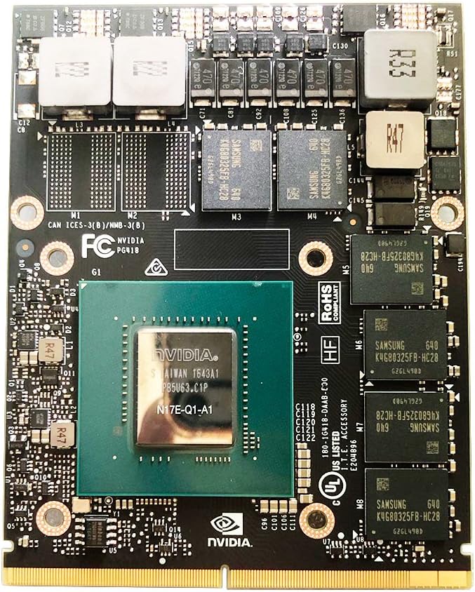 Genuine New Laptop 6GB 6 GB GDDR5 Graphics Video Card for