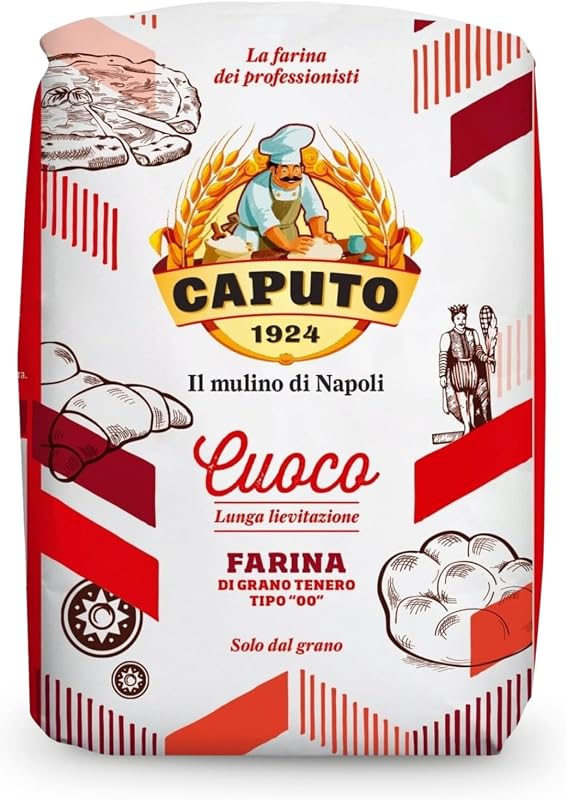 Caputo Cuoco Farine Tipo 00 - Farine à Pizza Italienne, 1 kg