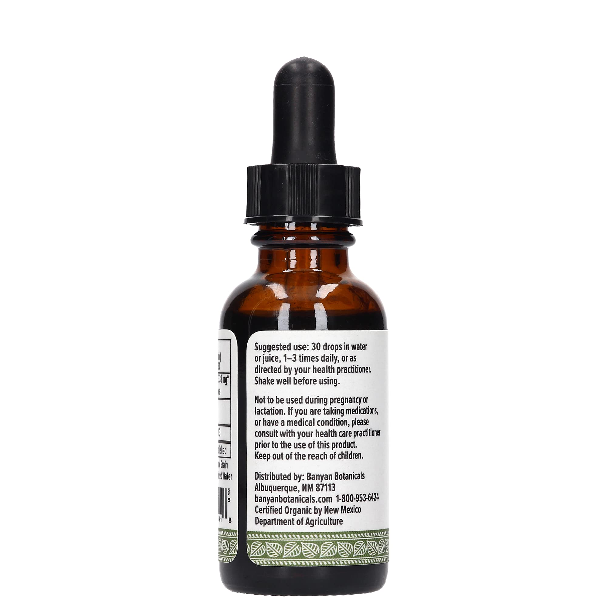 Banyan Botanicals Neem Liquid Extract - Certified Organic, 1 oz