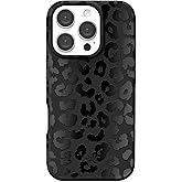 VELVET CAVIAR Black Leopard Cheetah Print Phone Case for iPhone 16 Pro - Compatible with MagSafe [10ft Drop Tested]