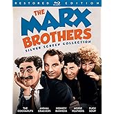 The Marx Brothers Silver Screen Collection (The Cocoanuts / Animal Crackers / Monkey Business / Horse Feathers / Duck Soup) - Restored Edition [Blu-ray]