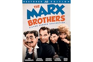 The Marx Brothers Silver Screen Collection (The Cocoanuts / Animal Crackers / Monkey Business / Horse Feathers / Duck Soup) - Restored Edition [Blu-ray]