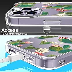 LUHOURI for iPhone 15 Pro Max Case with Screen