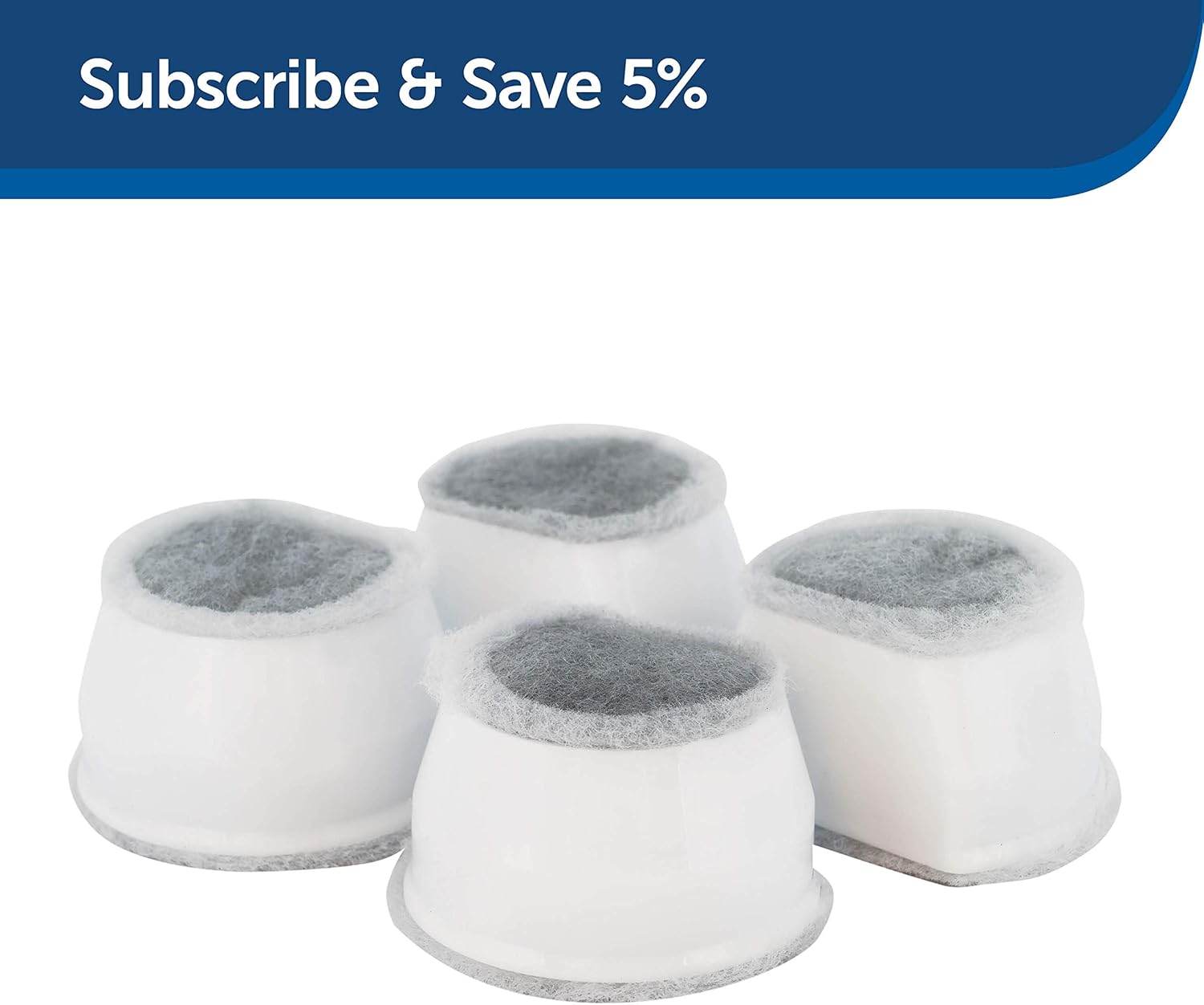 Pet Supplies : PetSafe Drinkwell Replacement Carbon Filters, Dog and Cat Ceramic and 2 Gallon Water Fountain Filters, 12-Pack : 