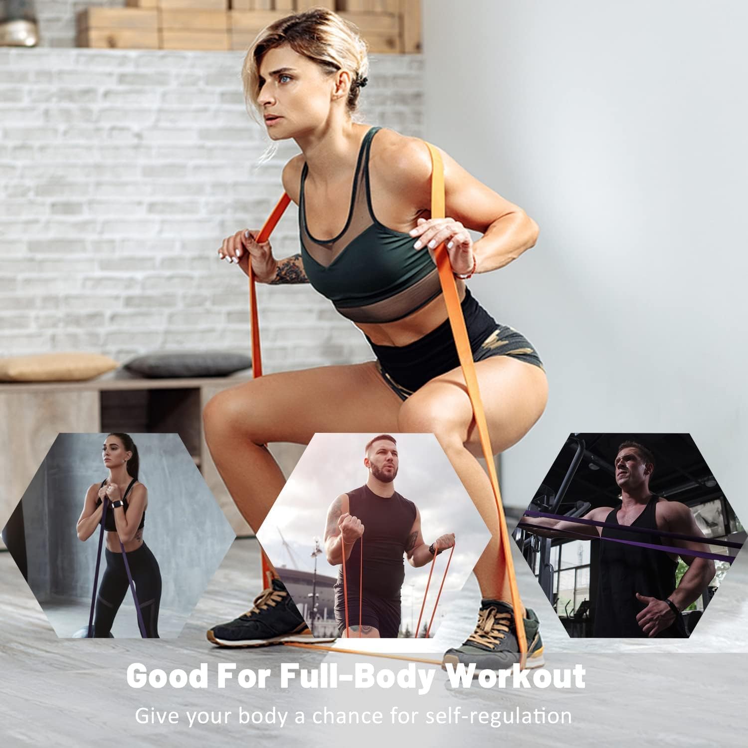 Resistance Bands, Pull Up Assist Bands - Workout Bands,