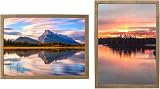 YiPinYin Natural Wood Effect A3 Picture Frames Set of 3 with Acid Free Mount view 8