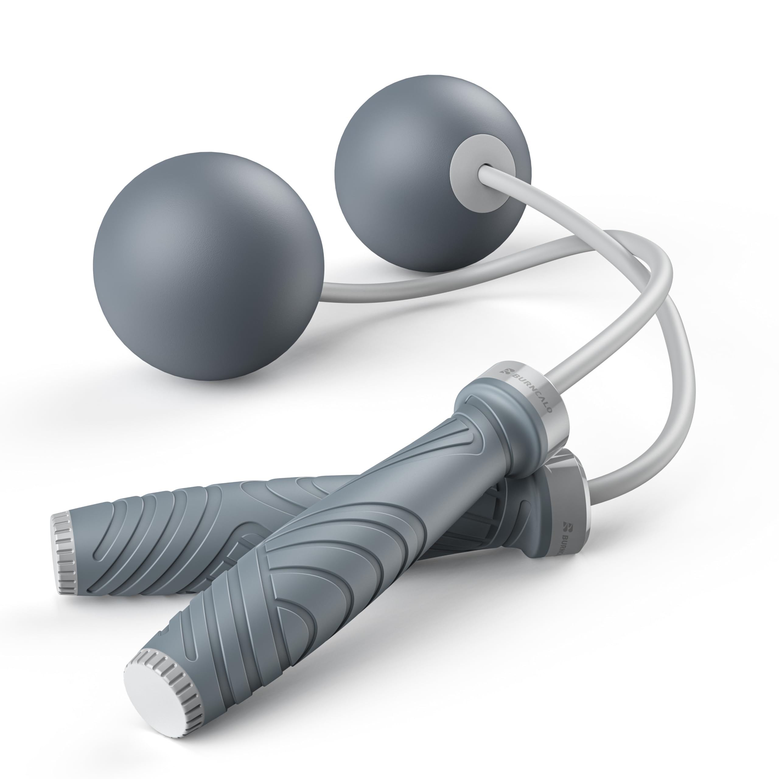 Photo 1 of Weighted Cordless Jump Rope for Fitness - Silent Skipping Rope for Home Workouts, Adults & Beginners