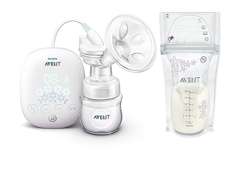 Philips Avent SCF301/02 - Extractor de leche eléctrico + Philips Avent SCF603/25