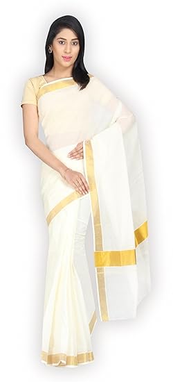 kerala kasavu cotton sarees
