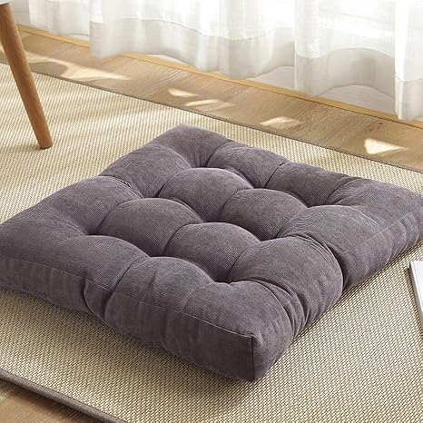 Amazon.de: FLIPS Cord Boden Kissen Sitzkissen, Boden Kissen Zum Sitzen