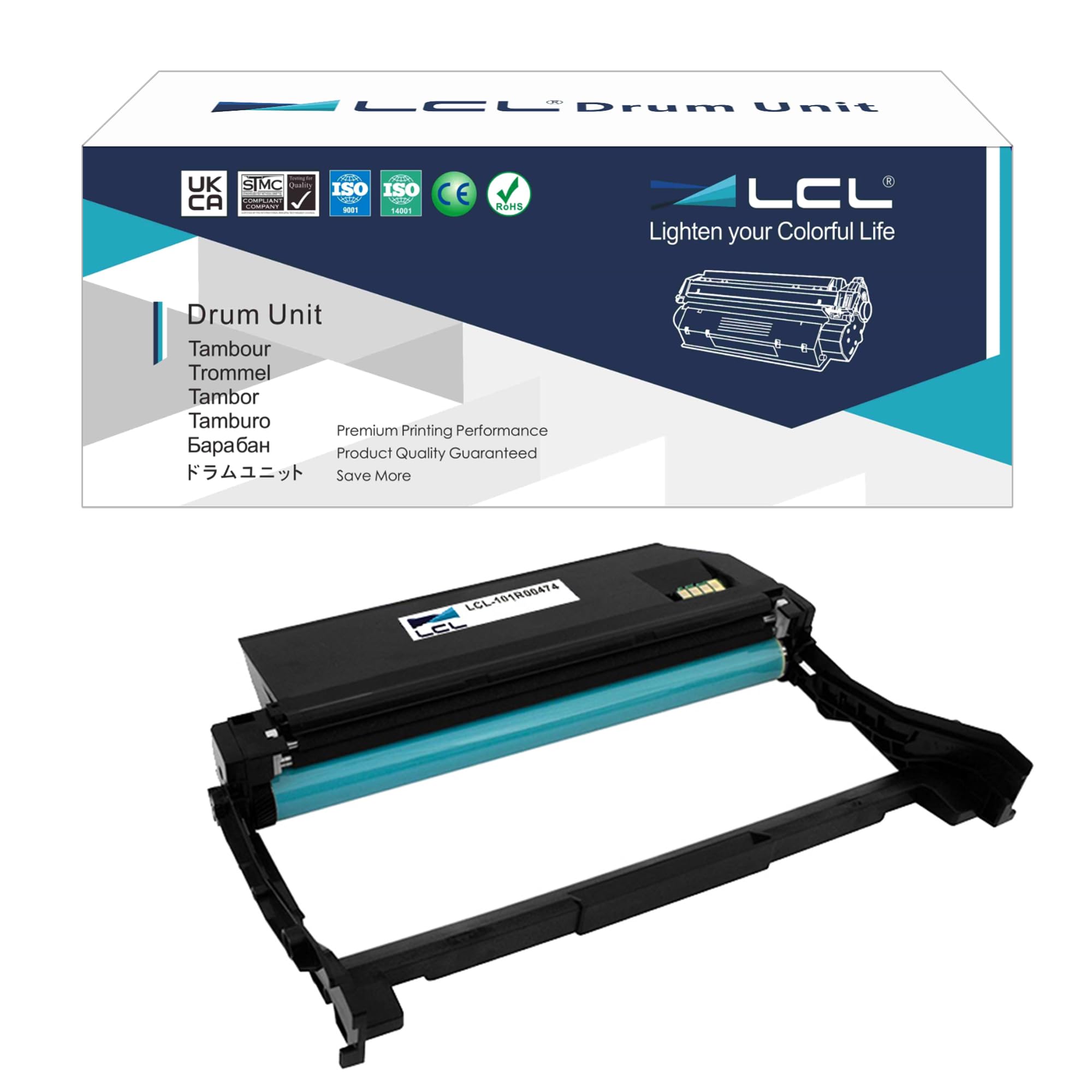 LCL 101R00474 Phaser Drum 3260DI Phaser 3260DNI WorkCentre 3215NI WorkCentre 3225DNI Drum Replacement for Xerox Phaser 3260VI 3052 3260 WorkCentre 3215 3225 3225VDNI 3225V 3359DNI 3359DN 1PK