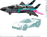 LEGO City Jet vs Car 60489 Building Kit Plane & Supercar with Minifigures view 8